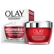Olay Almond / 1.7 Fl Oz (Pack of 1) / Face Moisturizer with Collagen Peptides, Micro Sculpting Cream Face Moisturizers