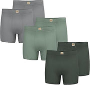 Lee Mens Boxer Briefs - Soft Cooling Mens Underwear, Moisture Wicking Breathable, Mutipack