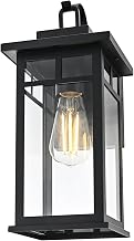 Mercer One Light Outdoor Wall Sconce Black