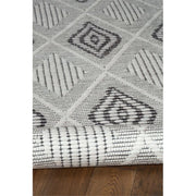 Marion Marko Polyester 8' x 10' Area Rug in Cream by Linon – 0" x 120" (Rectangular), Fabric, Cream, Model CYMX3553
