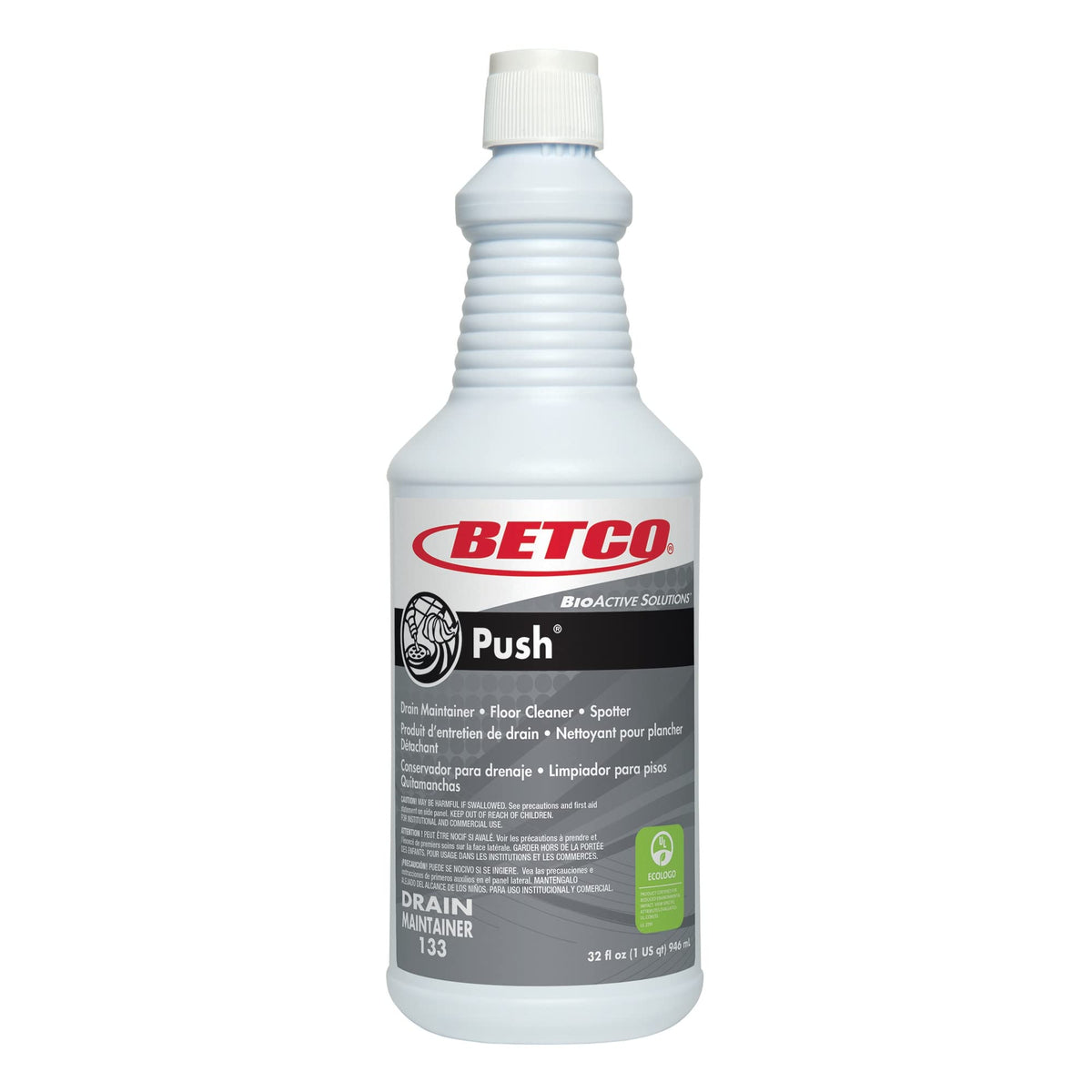 BioActive Solutions Multipurpose Cleaner - 1 Each by Betco – 32 Fl Oz (Pack of 12), Opaque, Pack of 12, Model 1331200CT