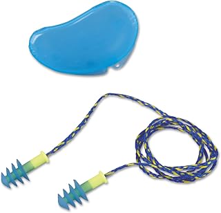 Howard Leight Fusion Corded Reusable Earplugs, 100-Pairs (FUS30-HP)