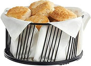Cal Mil Portland Large Black Basket, 10.5 inch Dia. x 5.5 inch Height