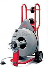 Ridgid K-750 Drum Machine W/Pigtail, Autofeed & Gloves, 3/4", 115V, 60HZ, 1/2HP, 200RPM, No Cable