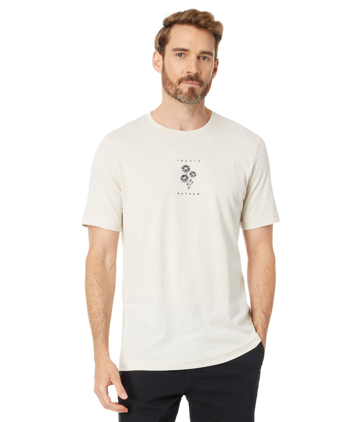 Hidden Purpose Moonbeam 2XL by TravisMathew – XX-Large, Cotton, Moonbeam, Model 1MZ180