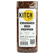 KITCH 24/7 Crushed Red Pepper by KITCH24/7 – 12 Ounce (Pack of 1), Model 23073270