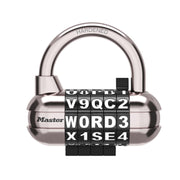 Master Lock Black / 1 Pack / Word Combo, Black Combination Padlocks