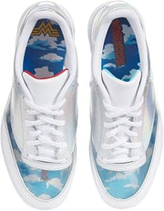 Reebok Club C 85 Sneaker, White/Silver Metallic/White, 10