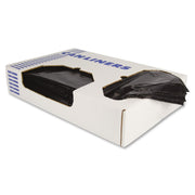 Heritage Repro Linear Low-Density Can Liners by Heritage Products – 60 Gallons, Polyethylene, Black, Pack of 100, Model X7658AK