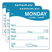 ToughMark IT114368-1-MON Trilingual Repositionable Label by DayMark Safety Systems – 2 x 2 inch (Pack of 3), Synthetic, Blue, Pack of 1500, Model IT1143681