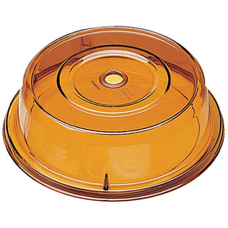 Camwear Camcover dia. 11" 2-11/16"H amber - Case of by Cambro – Polycarbonate, Model 1101CW153