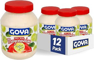 Goya Foods Mayonnaise with Lime, 30 Ounce (Pack of 12)