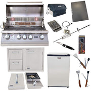 32-inch Natural Gas package deals (Best of Backyard) (Package Deal F) by Lion Premium Grills – Stainless Steel, Model c187423c-a540-4b39-a11b-05f803f3f0e3d
