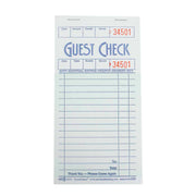 National Checking Company Guest Check Board - 1 Part Green by NCCO – Paper, Pack of 2500