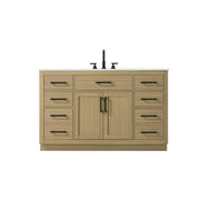 Alden Bathroom Vanity Honey Brown by Lighting Design – Wood, Honey Brown, Model VF29754MHB