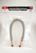 Rectorseal NoKink 66734 Flexible Refrigerant Line, No Kinking, Flex Hose, 7/8"x3'
