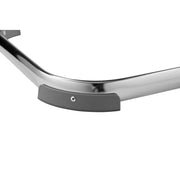 NPS 24" Black Polyurethane Elephant Z-Stool by National Public Seating – unspecified, Steel, Black, Model 6624