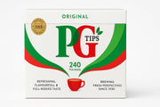 Black Tea Original Tea Bags 240 Count (2 PACK) by PG Tips – 80 Count (Pack of 6), Pack of 12, Model 00148244
