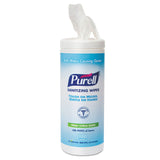®, GOJ911112EA, Textured Sanitizing Wipes, 100 / Each, White by Purell – 100 Count (Pack of 1), Fiber, White