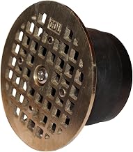 Rectorseal Guardian Drain Lock GDLRLO3500J Round Lockout Floor Drain Lock, 3.5 Inch