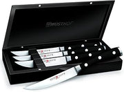 WÜSTHOF Classic IKON 4-Piece Carbon Steak Knife Set