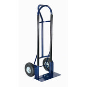 Industrial Strength Steel Hand Truck with Loop Handle by Global Industrial – 51.77"L x 22"W x 52"H, Alloy Steel, Blue, Model 585283