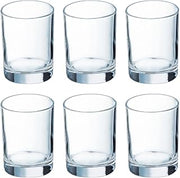 Princesa Set of 6 Tall Glasses 17cl by Arcoroc – Longdrink 170ml, 17.0 centiliters, Glass, Without Filling Mark, Pack of 6
