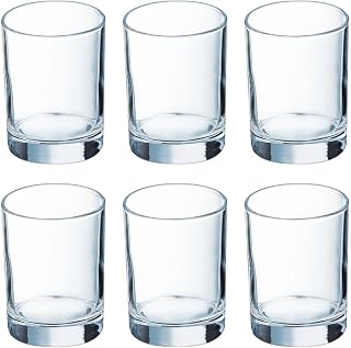 Princesa Set of 6 Tall Glasses 17cl by Arcoroc – Longdrink 170ml, 17.0 centiliters, Glass, Without Filling Mark, Pack of 6