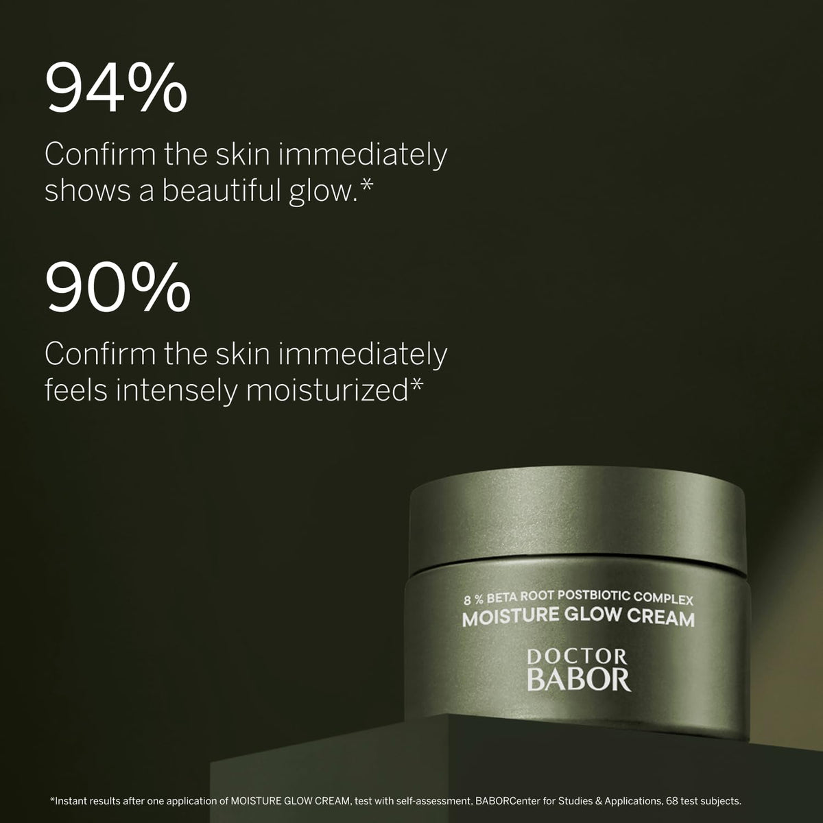 DOCTOR Microbiomic Moisture Glow Cream (15ml) - Vegan Face Cream with Beetroot Complex and Hyaluronic Acid - Professional Skincare for Dry Skin by BABOR – 0.51 Fl Oz (Pack of 1)