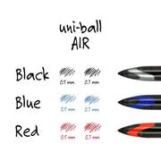 1927631 Air Rollerball Pen .7mm Black Ink Dozen by Uni-Ball – 1 Count (Pack of 1), paper, Black, Model SAN1927631