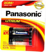 Panasonic 2CR5 Photo Lithium Battery Retail Pack - Single