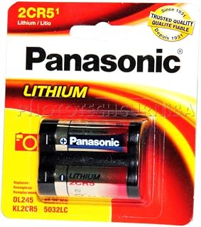 Panasonic 2CR5 Photo Lithium Battery Retail Pack - Single