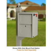 dVault Sand / 14"L x 14"W x 20"H / Industrial Wall-Mount Mailboxes