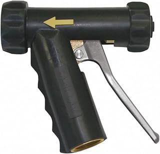 Sani-Lav Spray Nozzle, Brass/SS, Black
