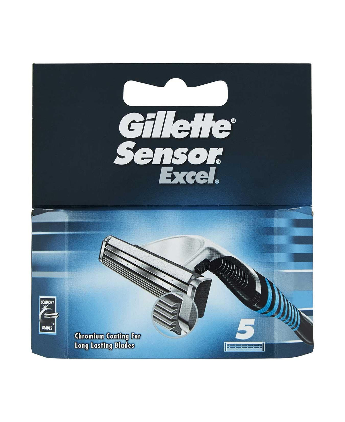 Gillette 5 Count (Pack of 1) / Sensor Excel / 1 Cartridges