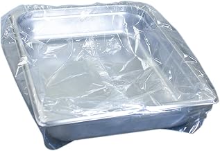 Handgards® Ovenable Pan Liners - 24 in x 12 in Nylon Cooking Bag - 100 count - Fits Half and Third Pans
