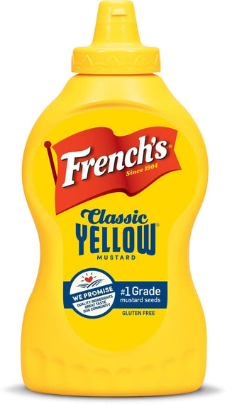 Mustard Frenchs Yellow Classic Squeeze by French's – Pack of 12, Model 75677