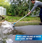 UNGER 22-inch / 22” Curved AquaDozer MAX / No Handle Squeegees