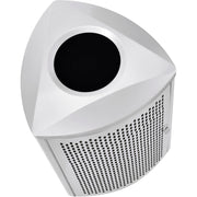 Triangular Indoor Trash Can with Removable Plastic Liner by Global Industrial – 1.5 gallons, Stainless Steel, Silver, Model EK9075B-MT