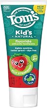Toms Of Maine Silly Strawberry Childrens Anticavity Fluoride Toothpaste, 5.1 Ounce - 6 per case.
