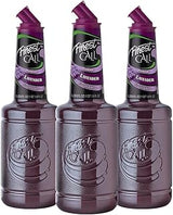 Finest Call Premium Lavender Syrup Drink Mix, 1 Liter Bottle, 3 Pack | Sweet Floral Flavor, Vibrant Hue | Cocktails & Mocktails, Premium Ingredients, Consistent Quality, Easy Pour Spout
