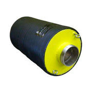 PLUG, 14-21"" BIG-MOUTH, w/6"" BYPASS by Cherne – 18-24 in, Aluminum, Black, Model 376148