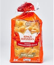 Kings Hawaiian Sweet Dinner Roll, 24 Ounce -- 240 per case.