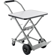 Steel Multi-Function 5-in-1 Convertible Hand Truck by Global Industrial – 35"L x 21"W x 7"H, Alloy Steel, Gray, Model 241415