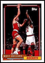 Basketball NBA 1992-93 Topps #274 Matt Bullard #274 NM Rockets