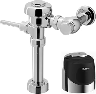 111 Water Closet Flushometer, 3780000 & Sloan G2 RESS-C, 3325400 Bundle - Fixture Connection Top Spud, 1.6 GPF Flush Valve, Exposed Top Mount Sensor, 6 Year Battery Life
