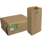 . Co. 18412 12# 100% Recycled Kraft Bag by Duro Bag Mfg – 500 Count (Pack of 1), Paper, Kraft, Pack of 500, Model 80982