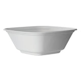 Compostable 80oz Serving Bowls by ECO PRODUCTS – 80oz, 80 ounces, Molded Fiber, White, Pack of 100