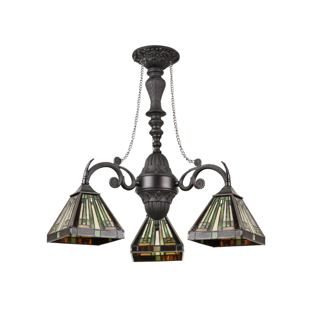 CH33359MR24-DC3 Chandelier by Chloe Lighting – Green, Blue, Brown