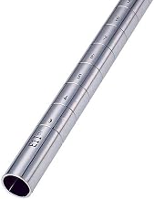 Global Industrial 74"H Chrome Post, 4 Pack